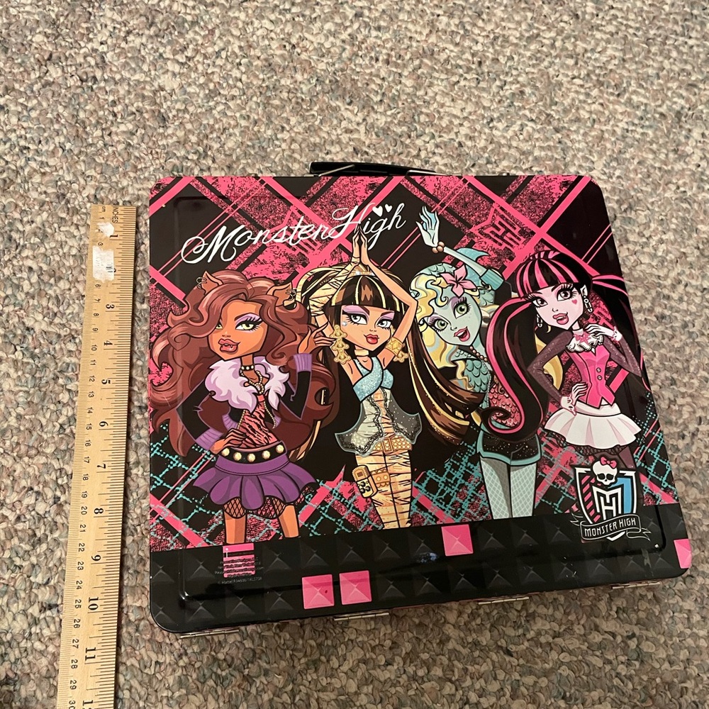 Monster High Art Set Crayon Stickers Notepad